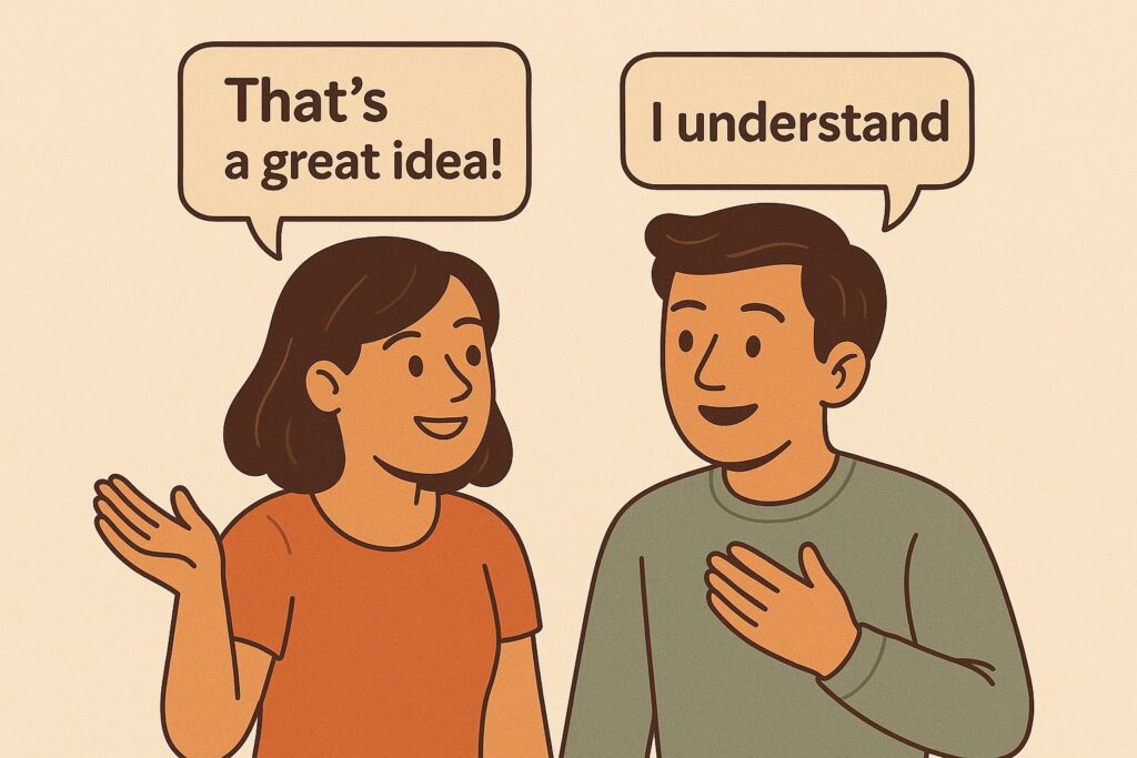 Couple communicating love language needs effectively without criticism