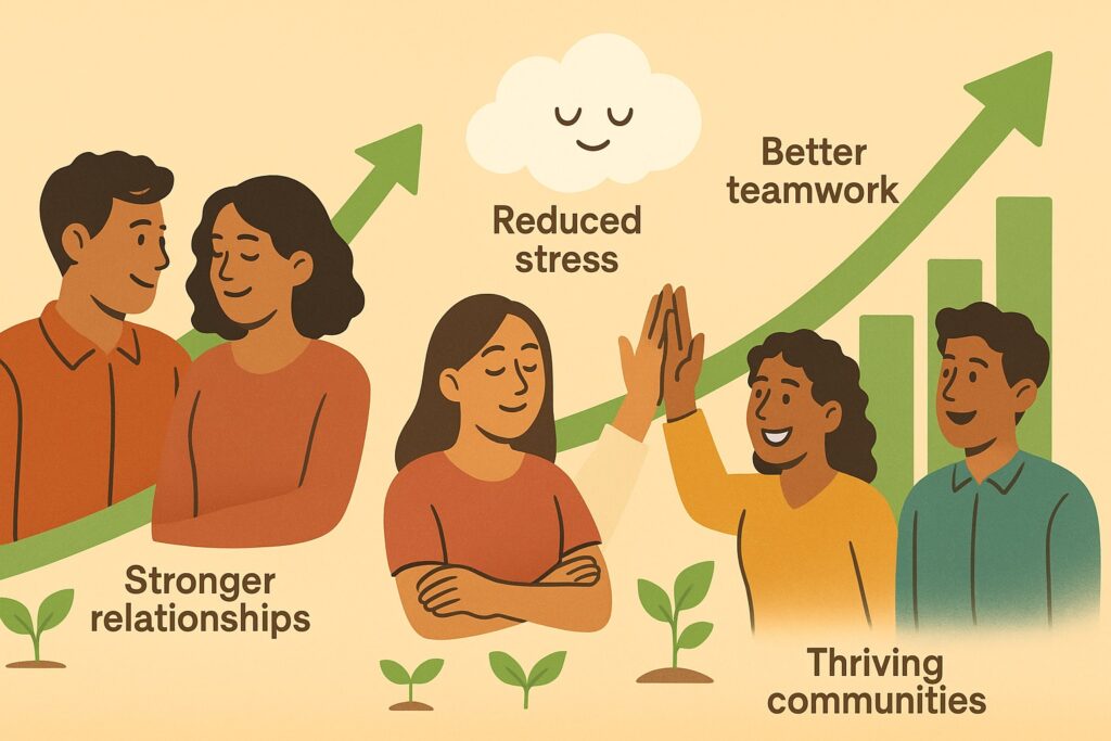 Long-term benefits and positive impact of consistent Acts of Service in relationships and communities