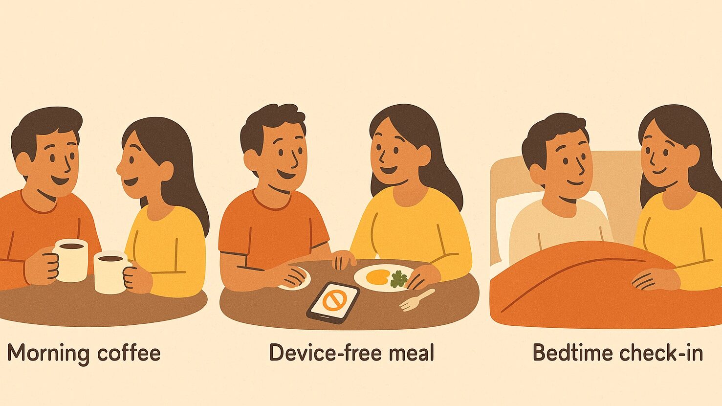 Daily practice of Quality Time love language - integrating focused attention and meaningful connection into everyday routines