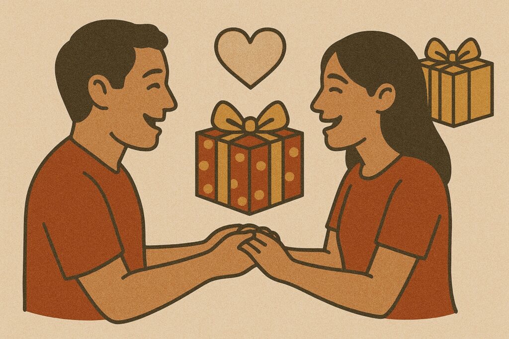 The transformative power of Receiving Gifts love language through thoughtful giving and meaningful connection